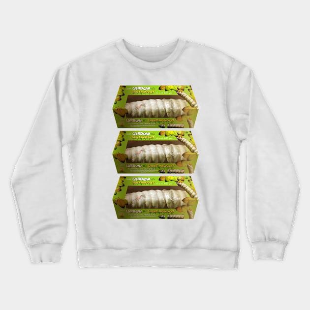 Cardew the Giant Maggot cake x3 Crewneck Sweatshirt by Andydrewz